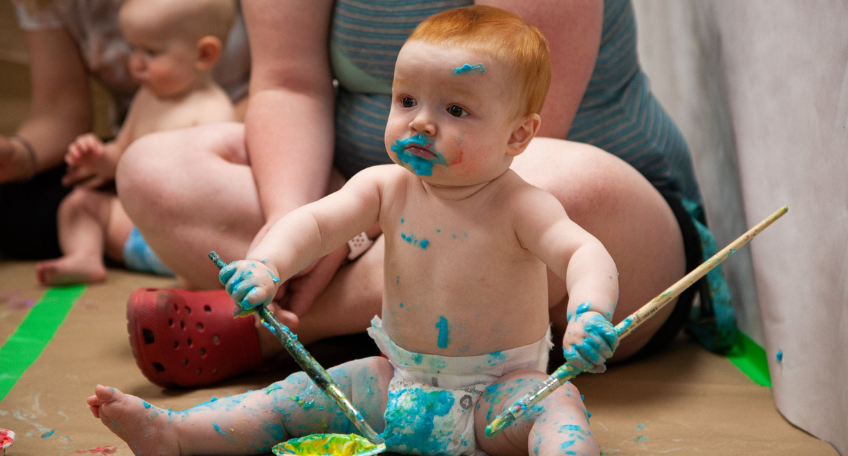 La visite des bébés du MA Musée d'Art